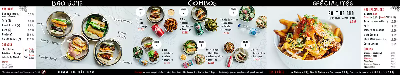 Cho Express Digital Menu Board with Eye-In Media