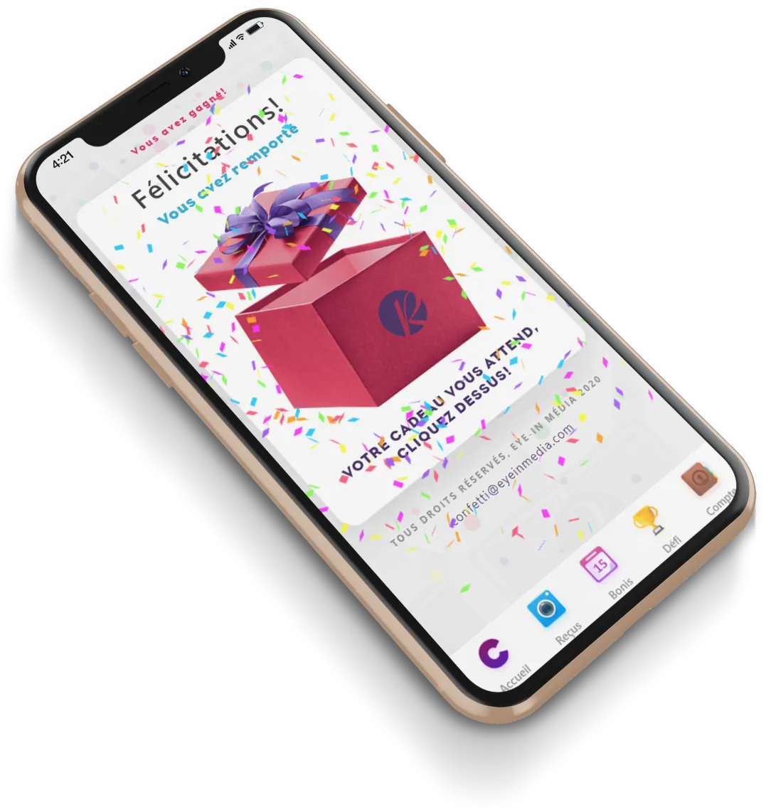 Place Rosemère Confetti is a new Generation of Loyalty Program