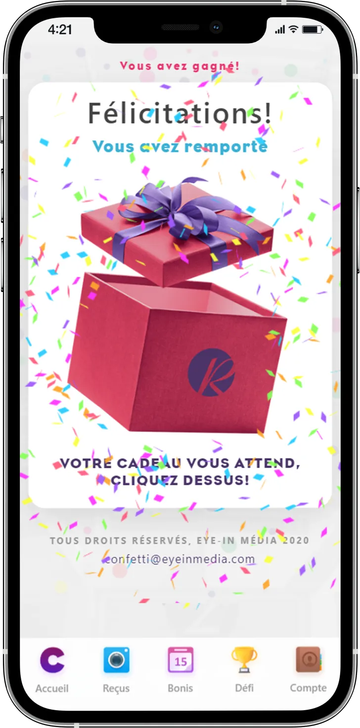 Place Rosemère Confetti is a new Generation of Loyalty Program