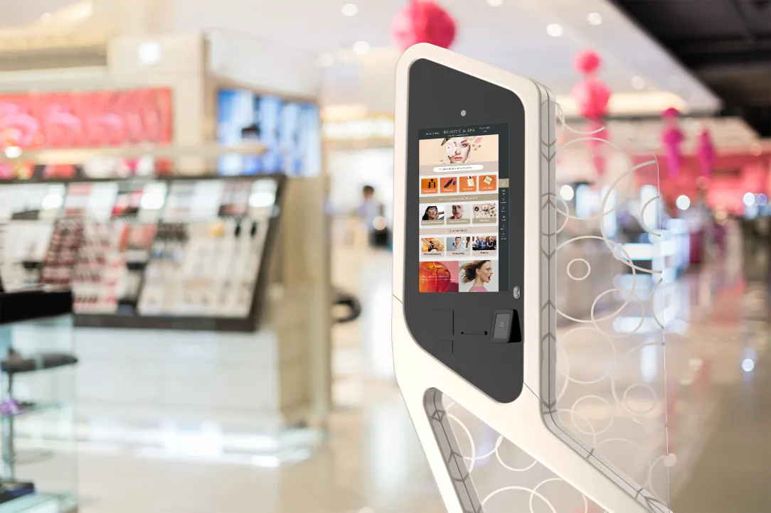 Digital Wayfinding and Products Finder for Kiosks for Beauty Store and Retails