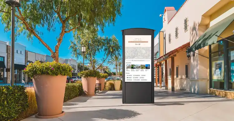 Outdoor Interactive Wayfinding
