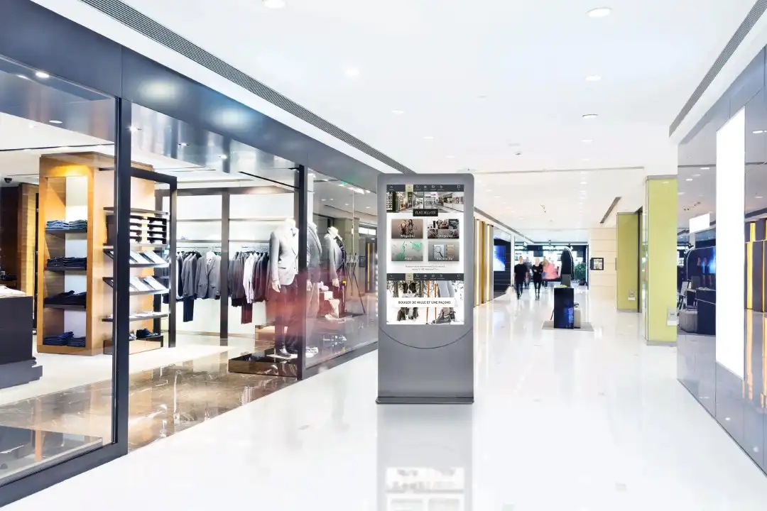 Kiosque double face slim portrait - 5