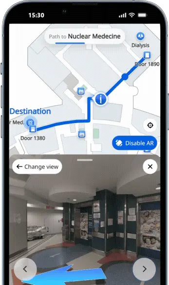 Augmented reality wayfinding on mobile