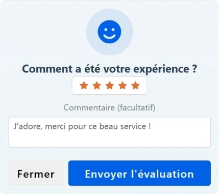Visitors can provide feedback and review after each itinerary