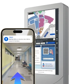Wayfinding Kiosk Mockup